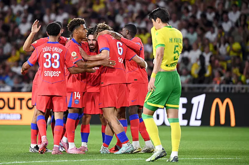 باريس سان جيرمان يحقق فوزًا مهمًا على نانت بمشاركة مصطفى محمد في الدوري الفرنسي