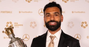 تهنئة المقاولون لمحمد صلاح بفوزه بجائزة أفضل لاعب في الدوري الإنجليزي